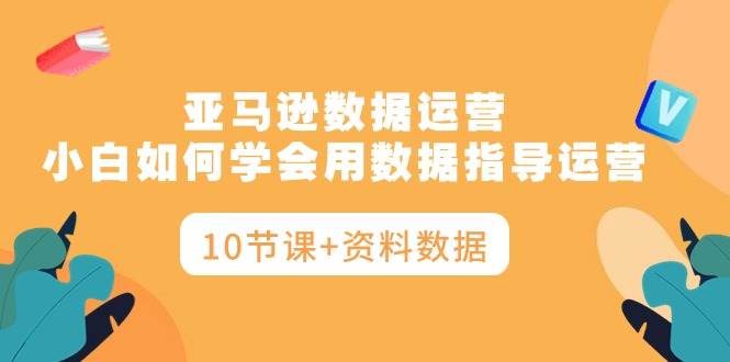 亚马逊数据运营,小白如何学会用数据指导运营(10节课+资料数据)网创吧-网创项目资源站-副业项目-创业项目-搞钱项目网创吧