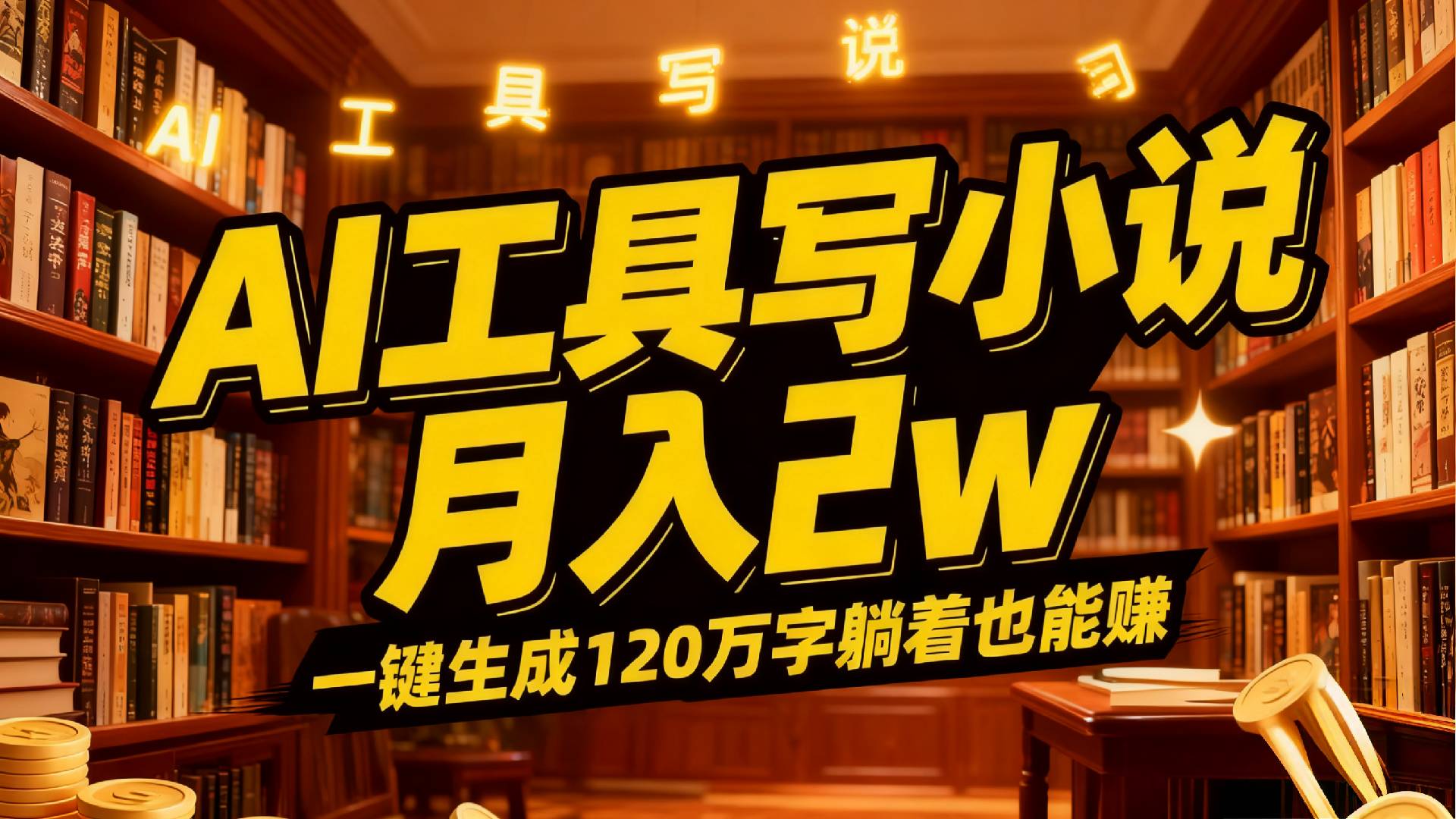 2026年AI工具写小说,一键生成120万字,躺着也能赚,月入2w+网创吧-网创项目资源站-副业项目-创业项目-搞钱项目网创吧