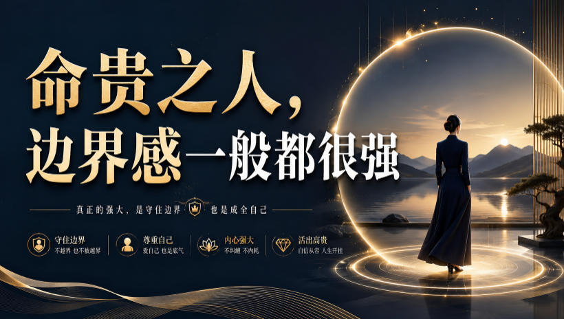 付费文章：命贵之人，边界感一般都很强网创吧-网创项目资源站-副业项目-创业项目-搞钱项目网创吧