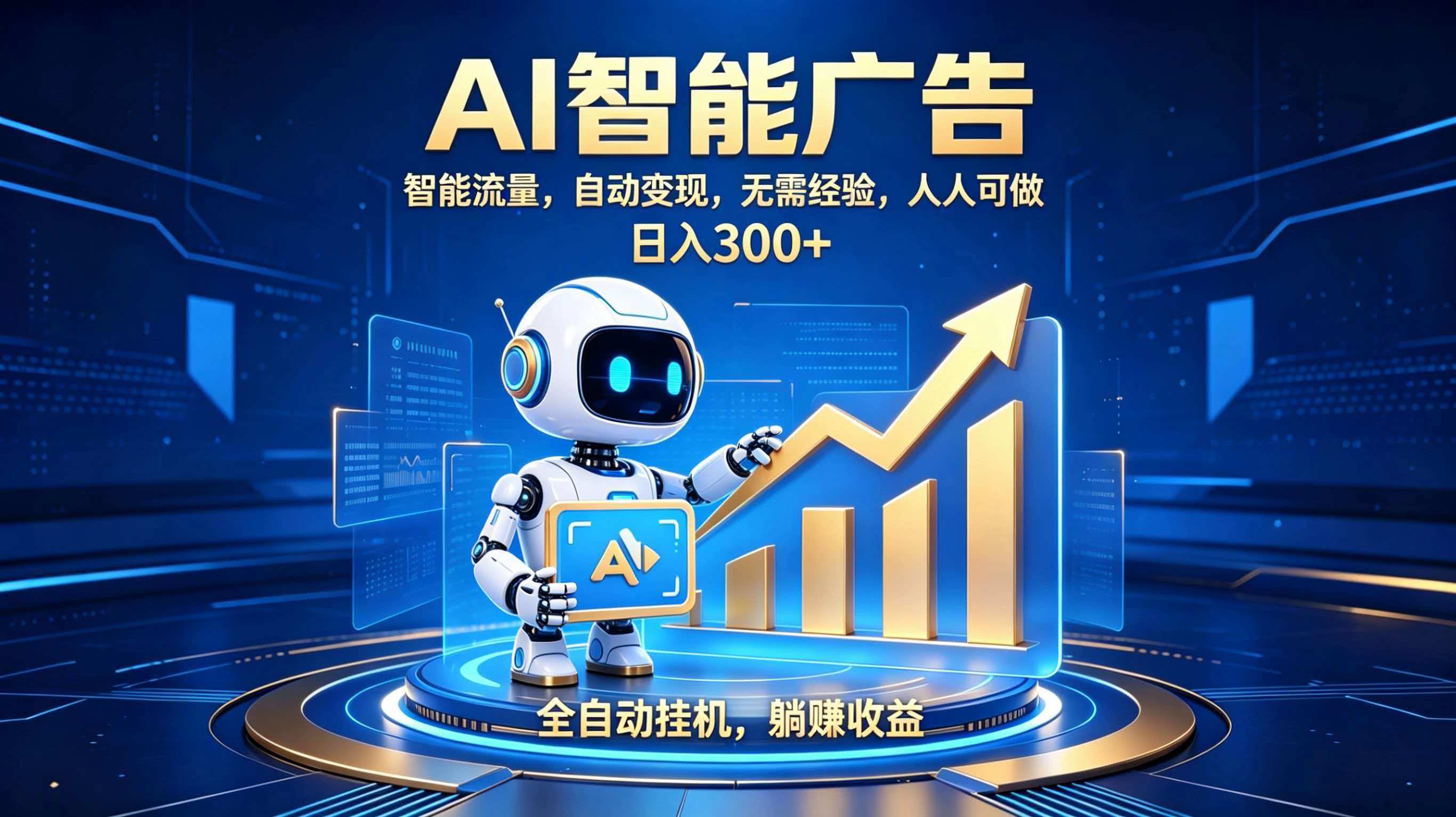 (19848期)轻资产新赛道,全自动AI广告,打造持续收益网创吧-网创项目资源站-副业项目-创业项目-搞钱项目网创吧