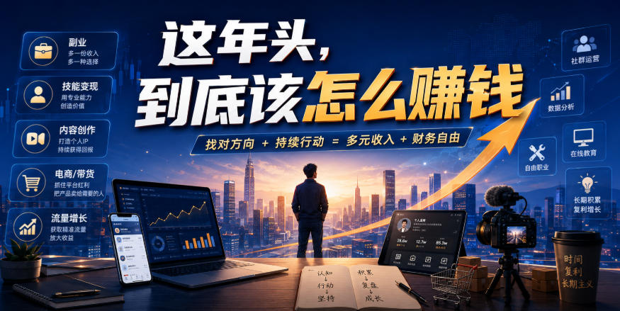公众号记忆承载付费文：这年头，到底该怎么賺钱？网创吧-网创项目资源站-副业项目-创业项目-搞钱项目网创吧