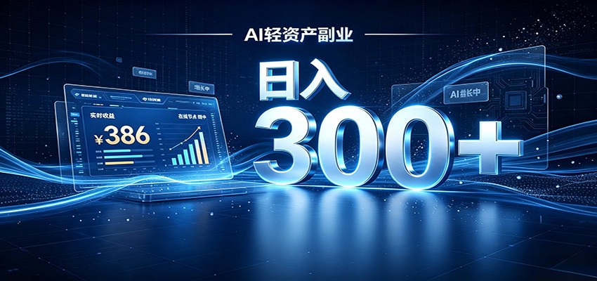 2026 AI轻资产风口,Token中转站小白可入局,日入300+网创吧-网创项目资源站-副业项目-创业项目-搞钱项目网创吧