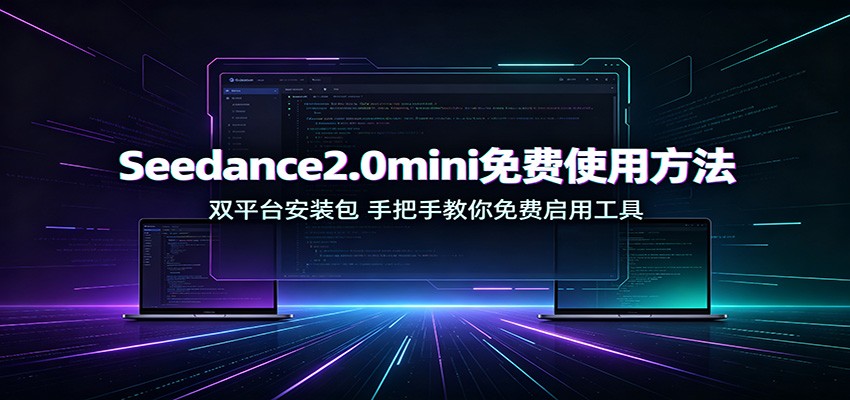 Seedance2.0mini免费使用方法:双平台安装包,手把手教你免费启用工具网创吧-网创项目资源站-副业项目-创业项目-搞钱项目网创吧