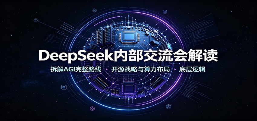 DeepSeek内部交流会解读:拆解AGI完整路线,开源战略与算力布局底层逻辑网创吧-网创项目资源站-副业项目-创业项目-搞钱项目网创吧